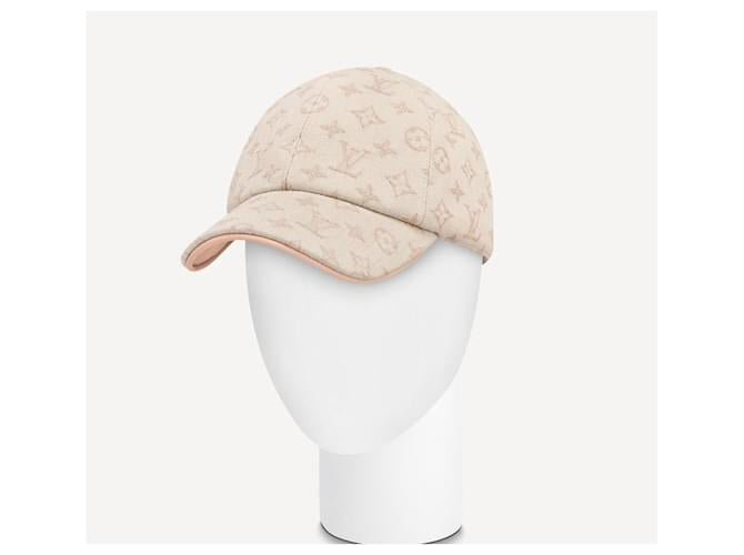 Casquette monogram beige