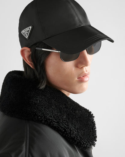 Casquette de baseball en Re-Nylon Noir