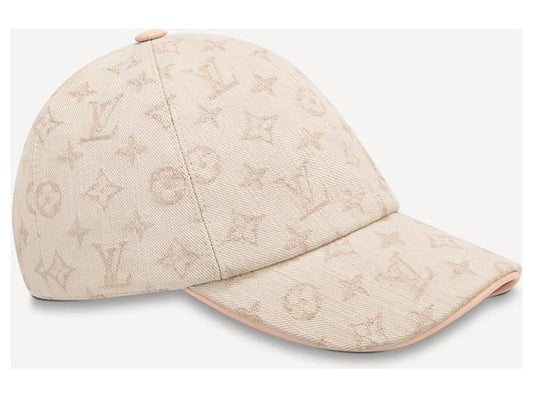 Casquette monogram beige