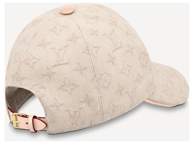 Casquette monogram beige